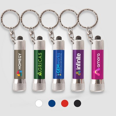 Chroma - LED Flashlight with Keyring - Full-Color Inkjet